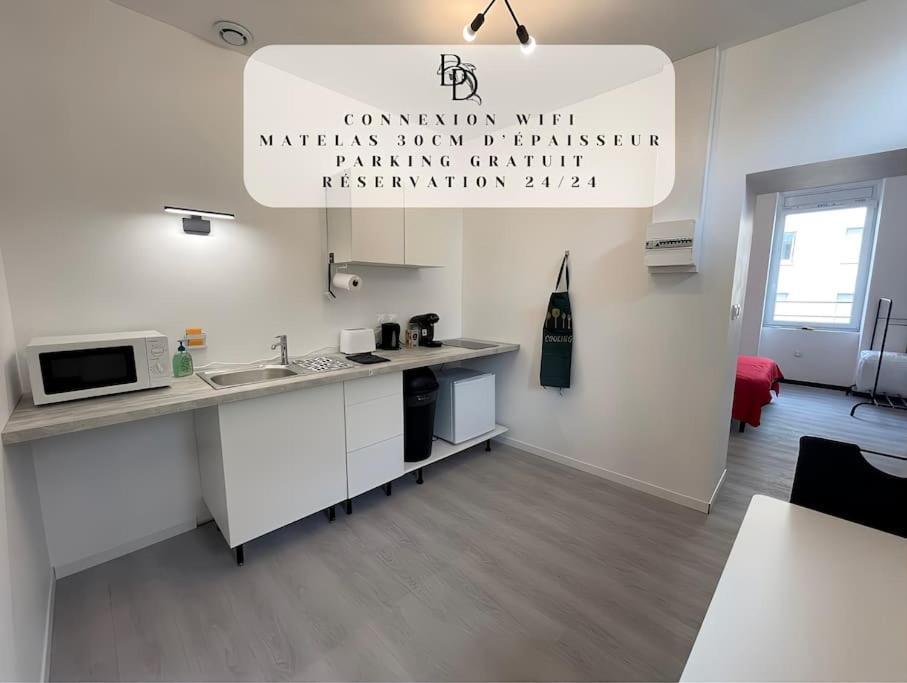 T1 Bis Appartement B3 30M2 Cosy 7Min A Pieds Des Gares Roanne Dış mekan fotoğraf